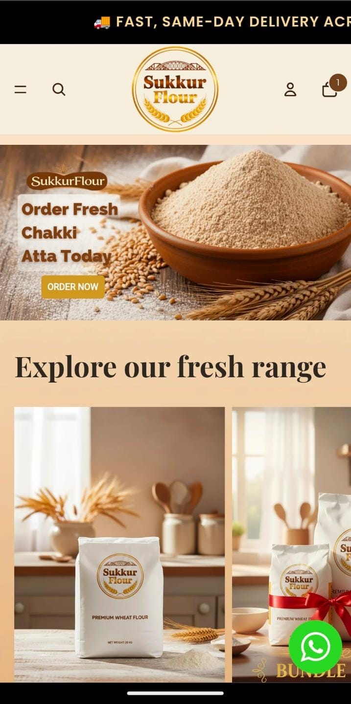Sukkur Flour — Homepage